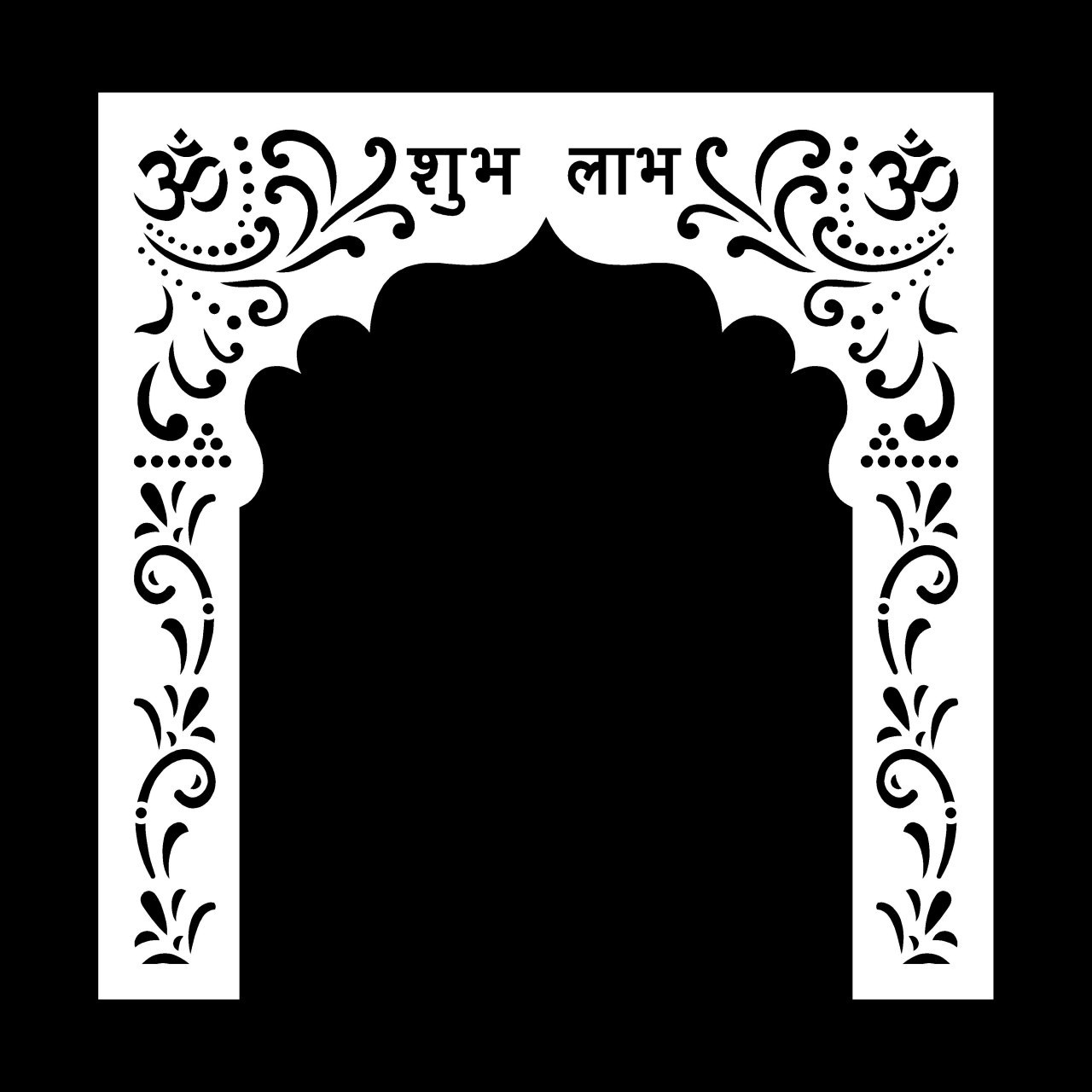 मंदिर के मेहराब की डिजाइन 03